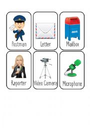 Jobs Card Game [6/8] [Postman - Reporter - Sailor - Secretary]