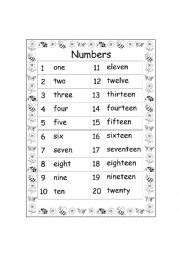 Numbers