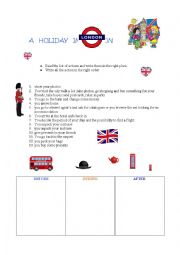 a holiday in London