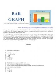 BAR GRAPH READING EXERCISE