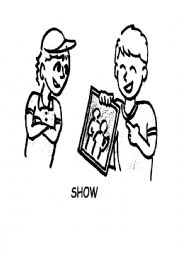 English Worksheet: Action Flashcards Set 9