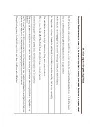 English Worksheet: The polar express sequence