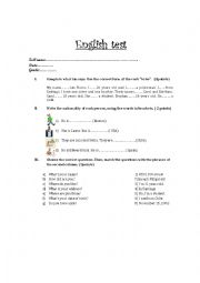 English test