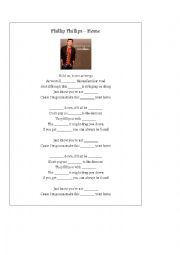 English Worksheet: Phillip Phillips - 