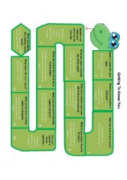 English Worksheet: Getting To Know You