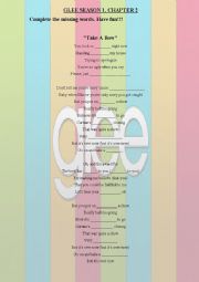 English Worksheet: Take A Bow