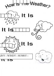 English Worksheet: the weather