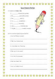 English Worksheet: Present Perfect