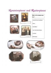 English Worksheet: Dinner for schmucks: Mouseterpieces and Masterpieces