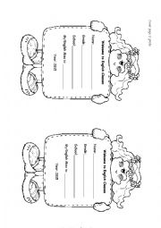 English Worksheet: COVER PAGES