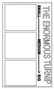 English Worksheet: THE ENORMOUS TURNIP SIZE