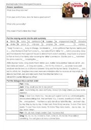 English Worksheet: Meet the parents