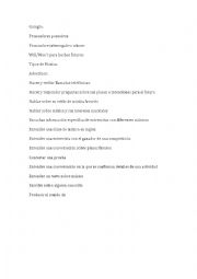 English Worksheet: going to