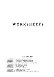 English Worksheet: Worksheets