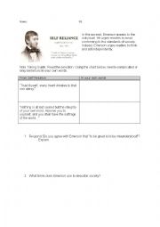 Self Reliance Excerpt