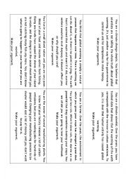 English Worksheet: Climate Change conversation roleplay