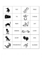 English Worksheet: Dominoes