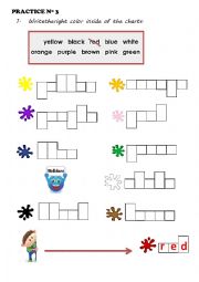 English Worksheet: The colors