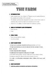 English Worksheet: THE FARM