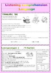 English Worksheet: MID-TERM TEST 3