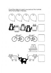 English Worksheet: numbers