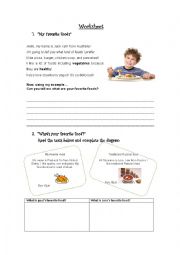 English Worksheet: Reading activity 