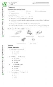 2nd Conditional, Passive voice test