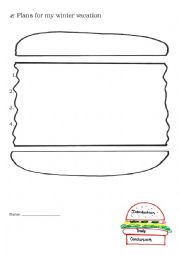 English Worksheet: future plans