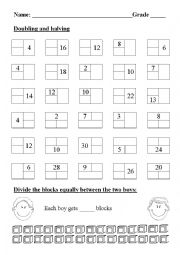 Doubling and halving