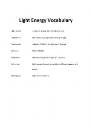 Light Energy