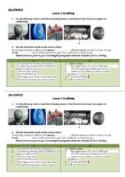 English Worksheet: Unit 4, Lesson 5 Ecodriving