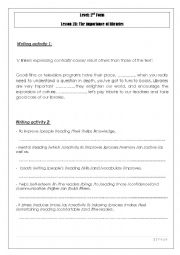 English Worksheet: Lesson 23 