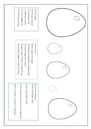 English Worksheet: Easter eggs