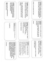 English Worksheet: RIDDLES