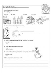 English Worksheet: Community