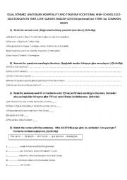 English Worksheet: pirates of caribbean the curse of the black pearl