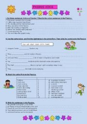 English Worksheet: Passive voice