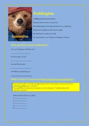 English Worksheet: Paddington