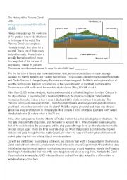 The History of the Panama Canal