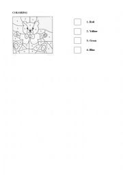 color the picture