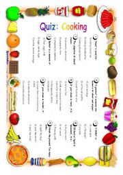 Quiz: Cooking