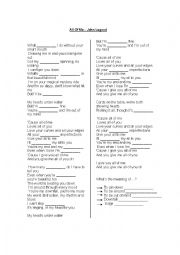 English Worksheet: All of me - John Legend