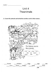 Animals Exam
