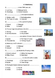 English Worksheet: verbs 