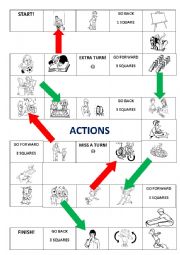 actions - board game
