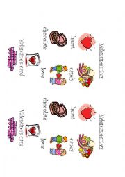 English Worksheet: Valentines Day