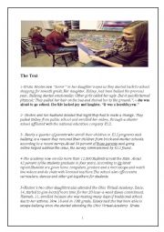 English Worksheet: full term test n1 bac