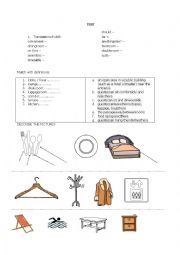 English Worksheet: room attendant 