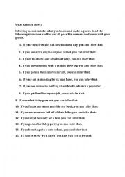 English Worksheet: Inferencing