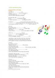 English Worksheet:  Set Fire To The Rain : BY Adele